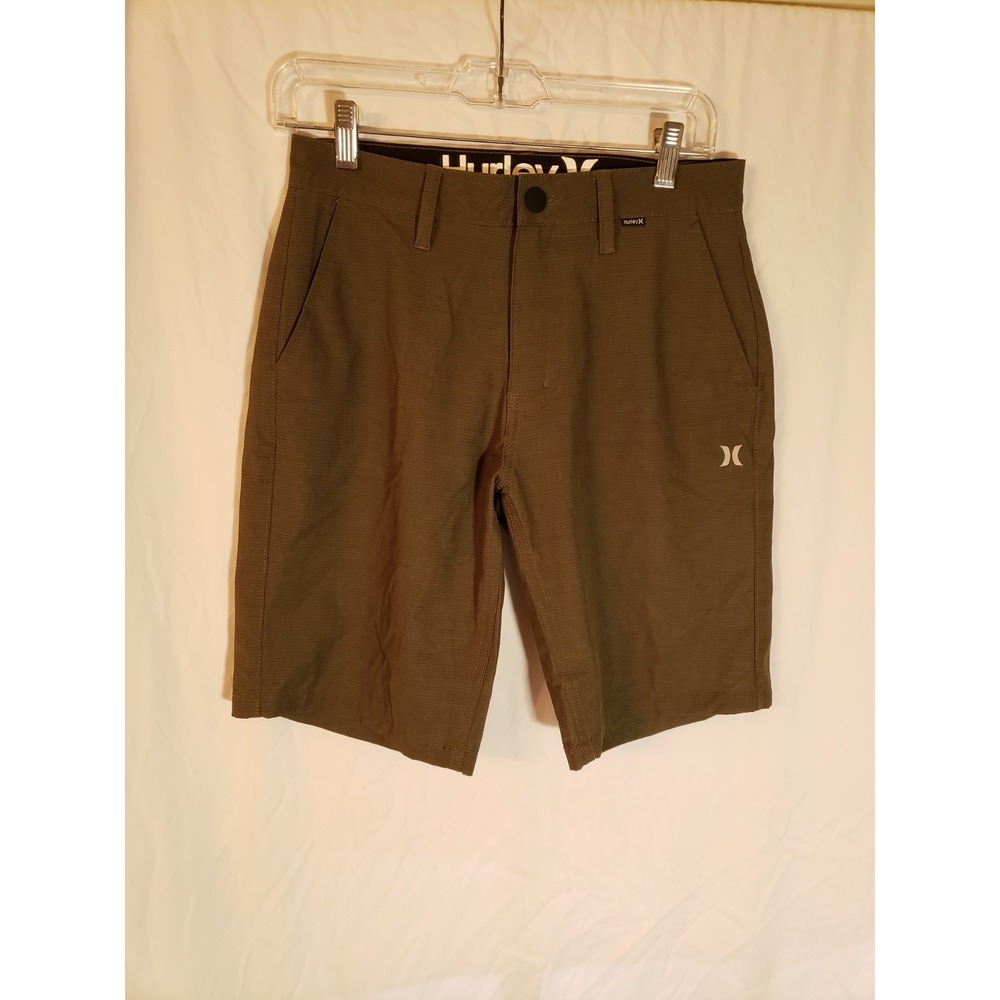 Hurley Green Shorts Size 28